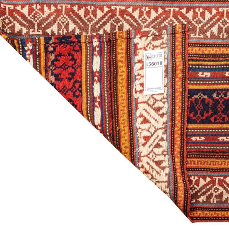 Two and a half meter old hand-woven Jajim from Persia, code 156078