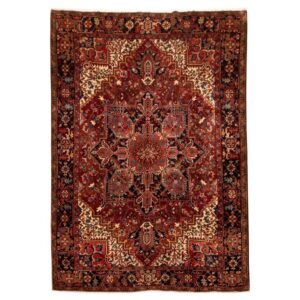 Old hand-woven carpet, eight and a half meters long, Persian code 156149