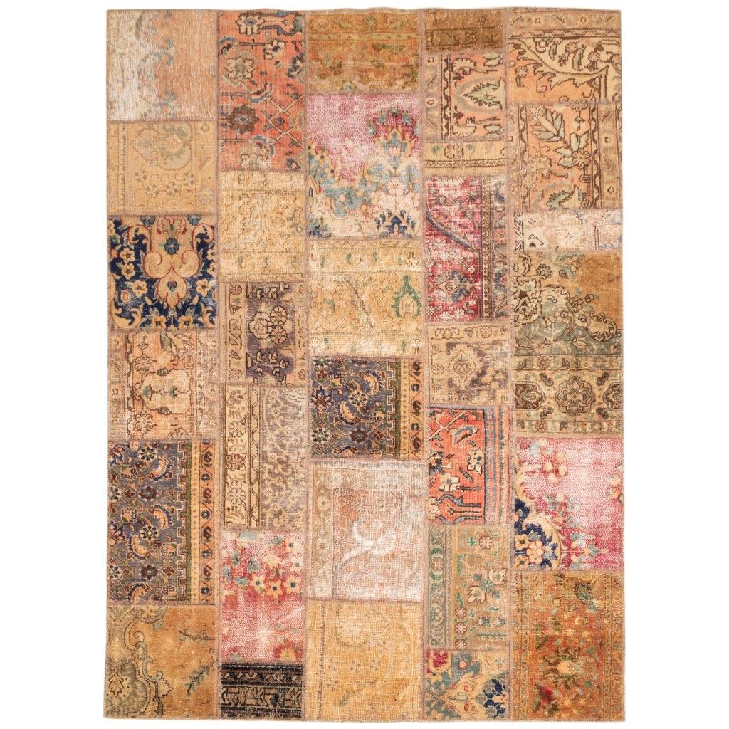 Four-meter handmade carpet collage of Si Persia, code 813010