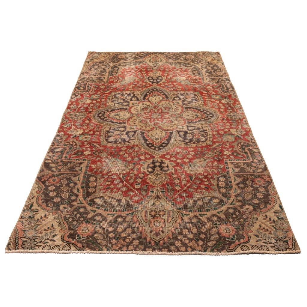 Three-meter hand-woven dyed carpet from Si Persia, code 813079