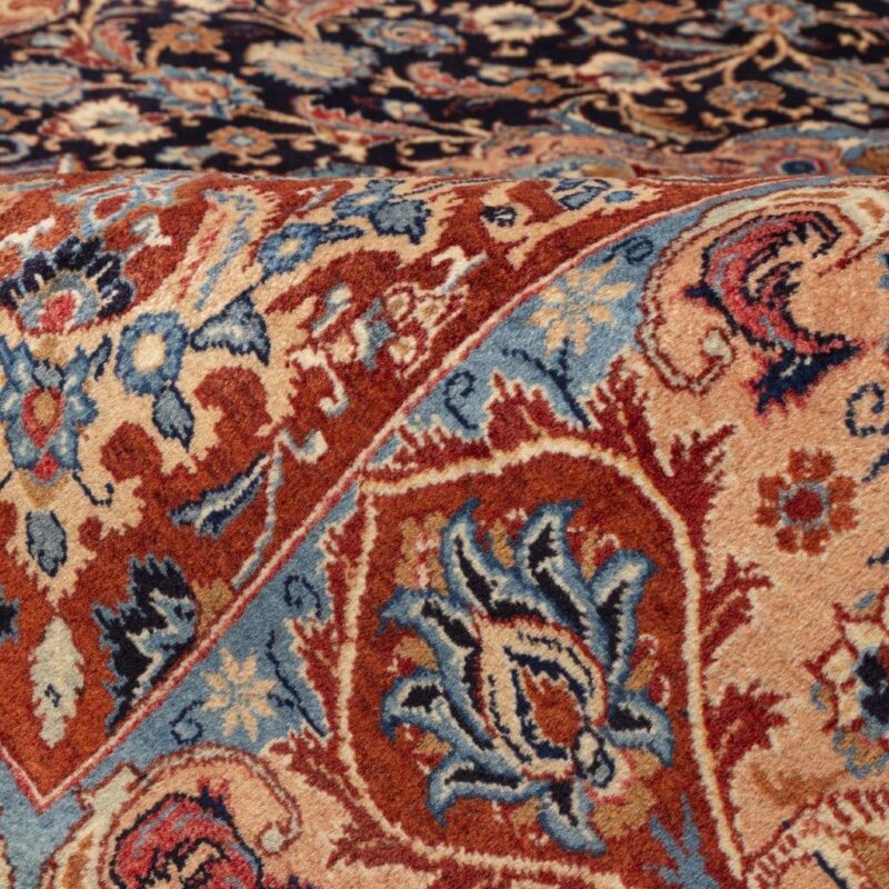 Old hand-woven carpet, eight and a half meters long, Persian code 187276