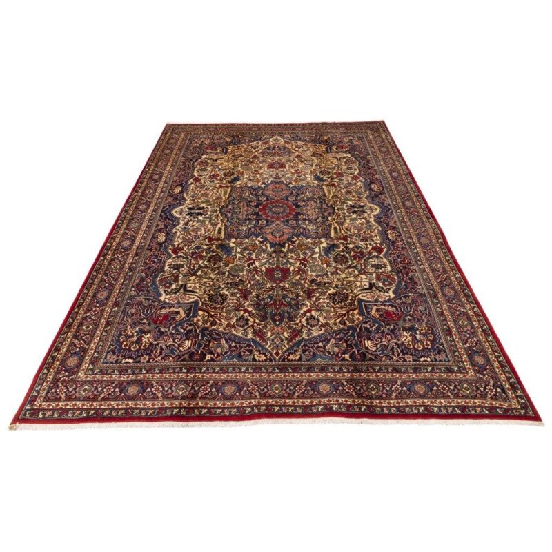 Old seven-meter hand-woven carpet of Persian code 187271