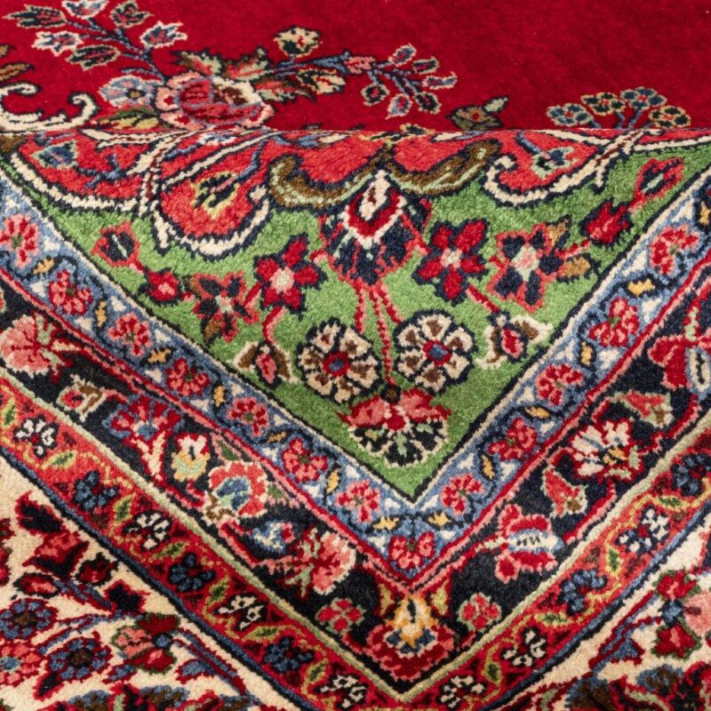 Old hand-woven ten and a half meter carpet from Si Persia, code 705086