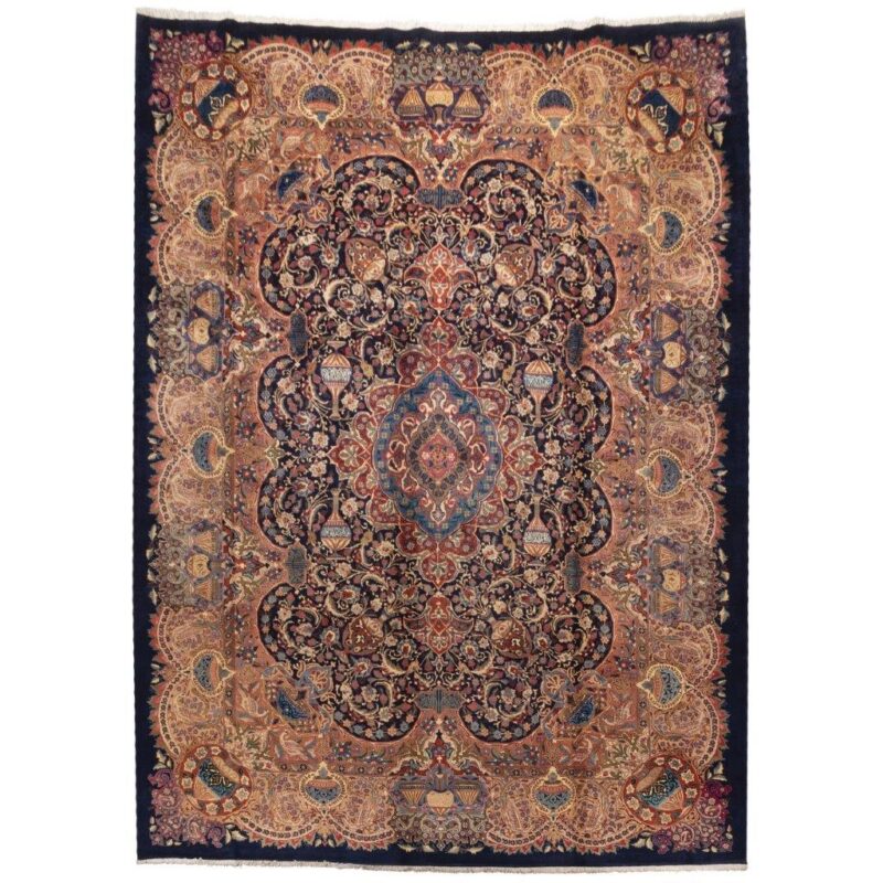 Old hand-woven 12-meter Persian carpet code 187332
