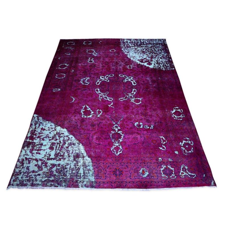 Eight and a half meter hand-woven carpet, vintage design, code 9924