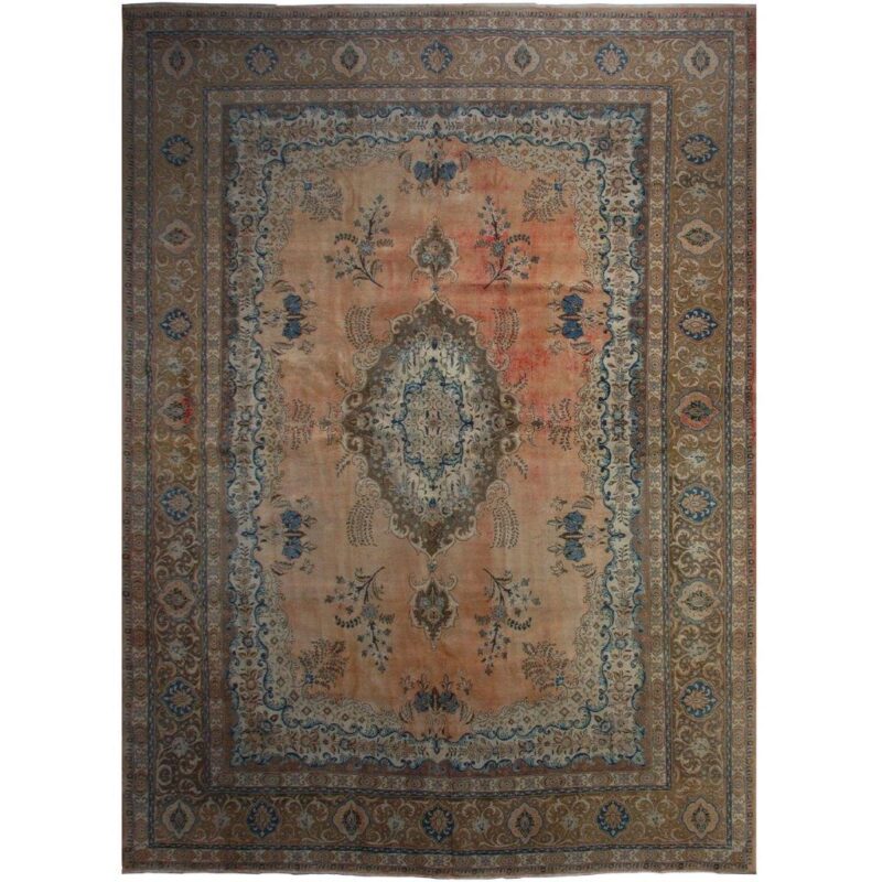 Seventeen-meter hand-woven dyed carpet, Harris carpet, code 101482