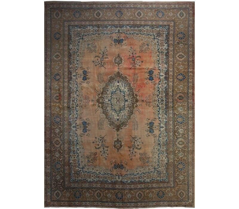 Seventeen-meter hand-woven dyed carpet, Harris carpet, code 101482