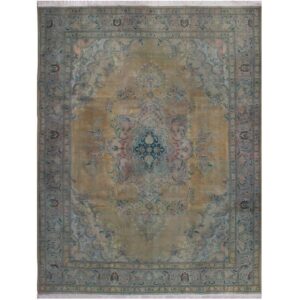11 and a half meter hand-woven dyed carpet, Harris carpet, code 101478