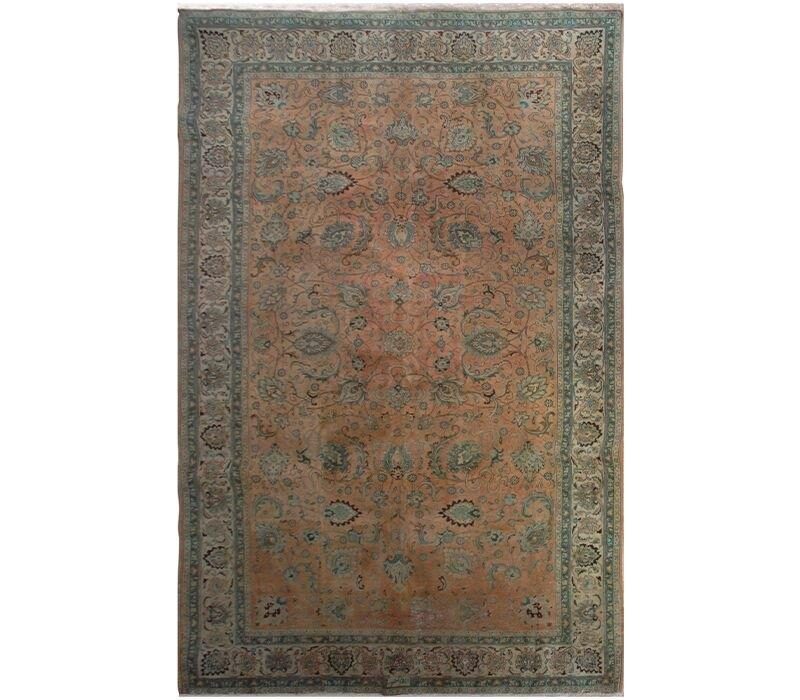 Fifteen-and-a-half-meter hand-woven dyed carpet, Harris carpet, code 101486