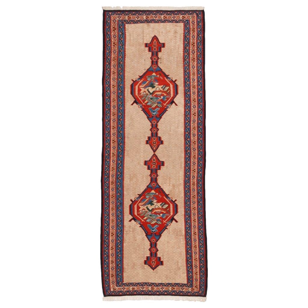 Two meter length hand-woven carpet from Persia code 156046