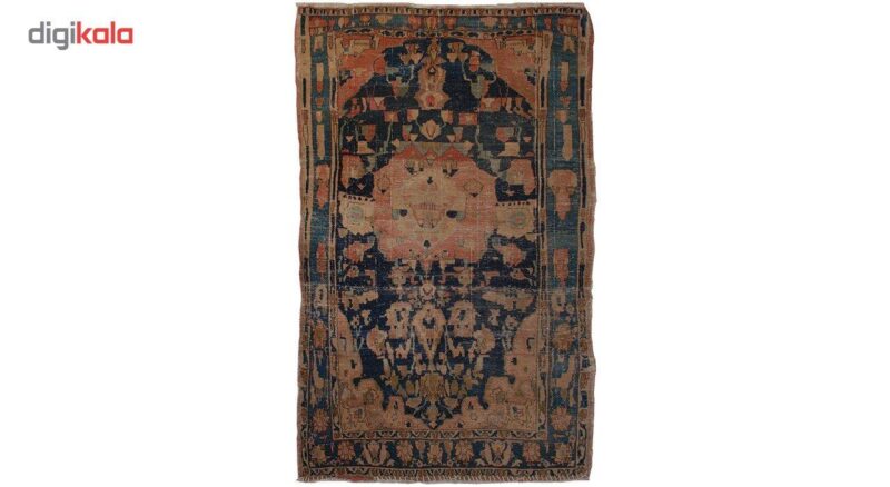 One and a half meter old handwoven carpet, Harris carpet, code 100175