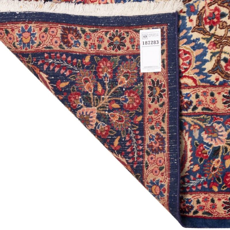 Old hand-woven carpet of nine meters, Persian code 187283