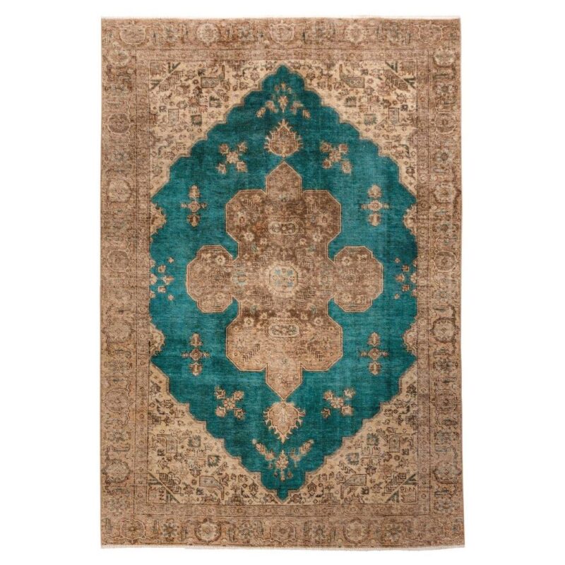 Five and a half meter hand-woven dyed carpet from Si Persia, code 813026