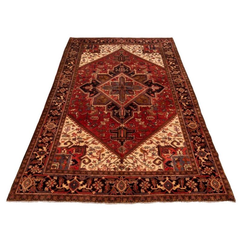 Old hand-woven six-meter Persian carpet code 156118
