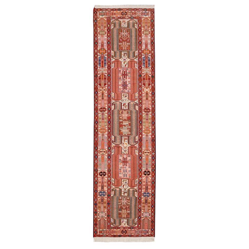 Persian side hand-woven rug, three meters long, code 156049