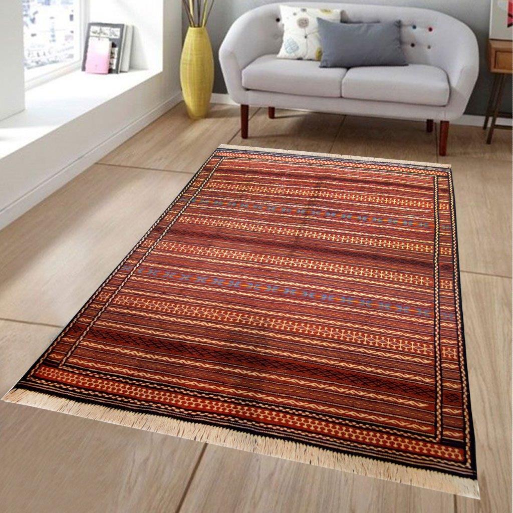 Three and a half meter hand-woven carpet with full design code AA125