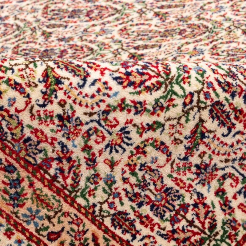 Three-meter old hand-woven carpet of Persian code 157035, one pair
