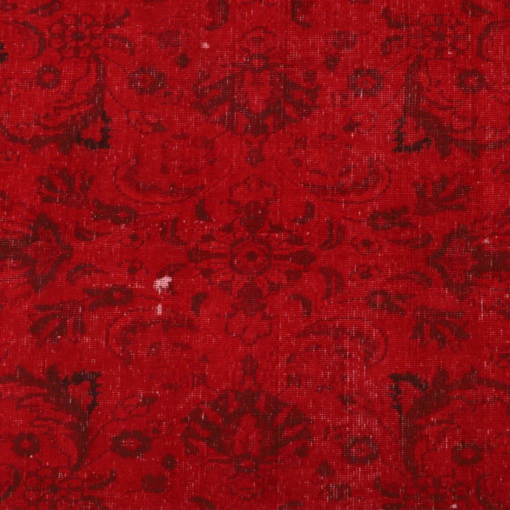 Seven-meter dyed hand-woven carpet, vintage model, code 1405144