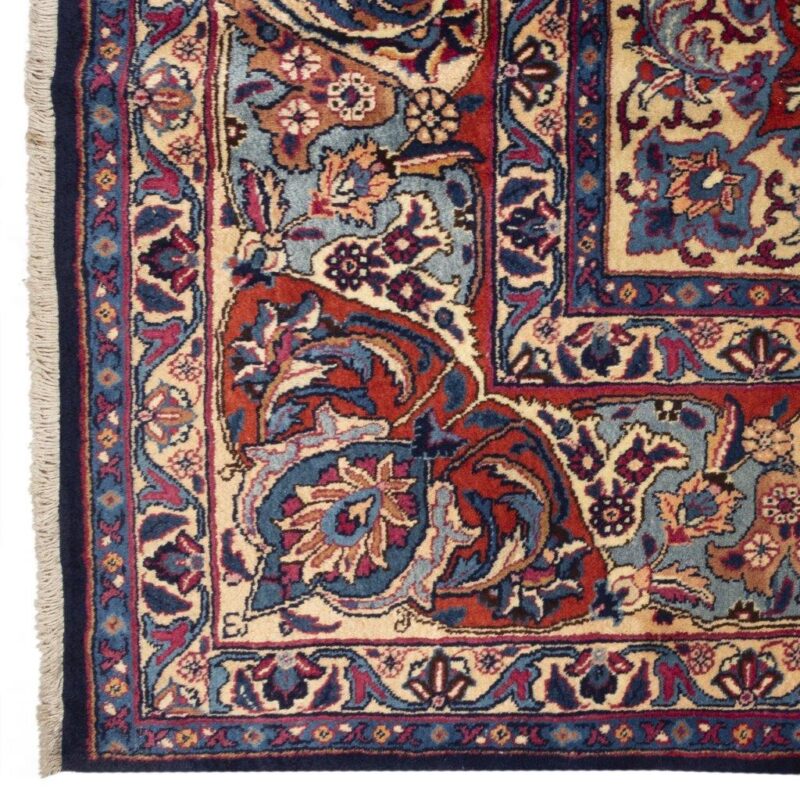 Old hand-woven carpet, 11 meters long, Persian code 187265