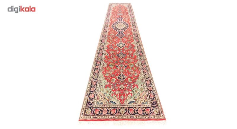 Old hand-woven side carpet, 5 meters long, C. Persia, code 102306
