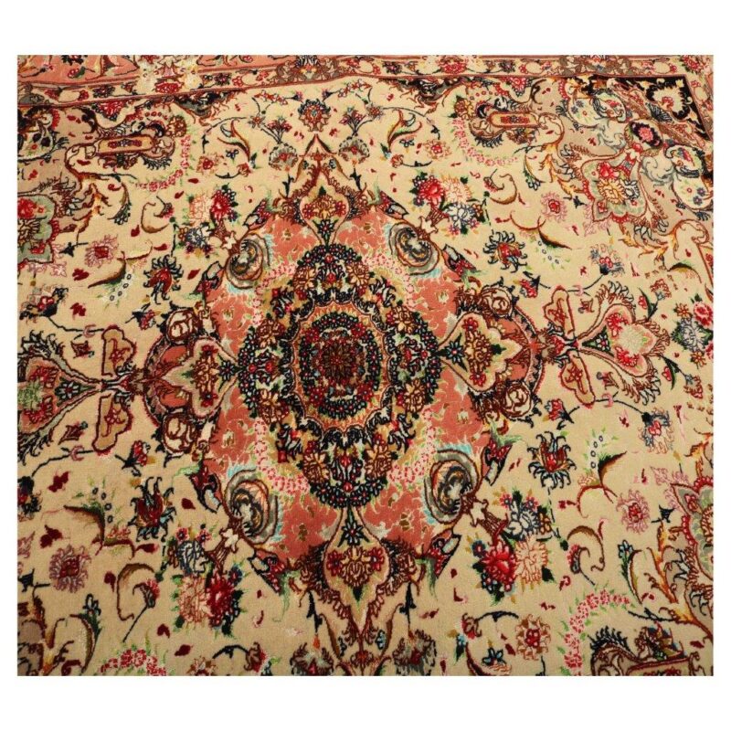 Three meter hand-woven carpet, Tabriz Iliati model, code 1000