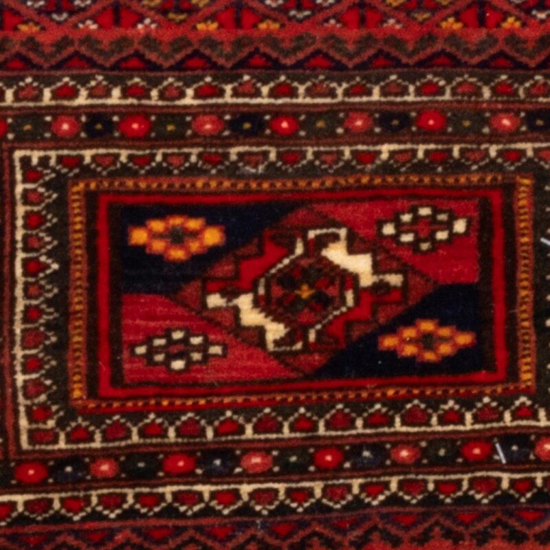 Old hand-woven khorjin, half meter long, Persian code 157055