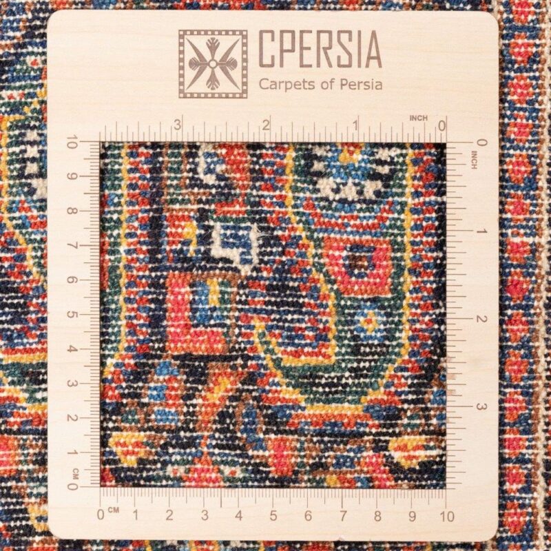 Old hand-woven half-meter Persian carpet, code 102487, one pair