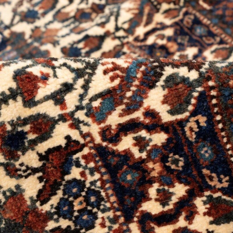 Old hand-woven five and a half meter Si Persian carpet, code 127026