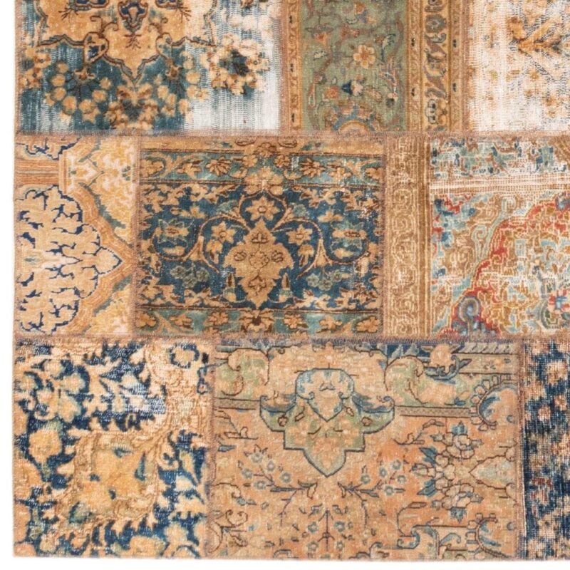 Collage of six and a half meter handmade rugs from Si Persia, code 813007
