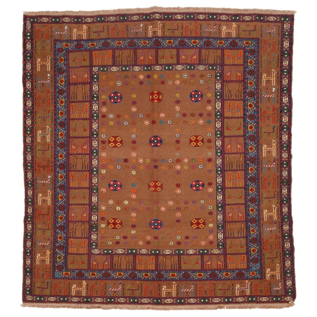 Two-meter hand-woven carpet from Persia, code 156055