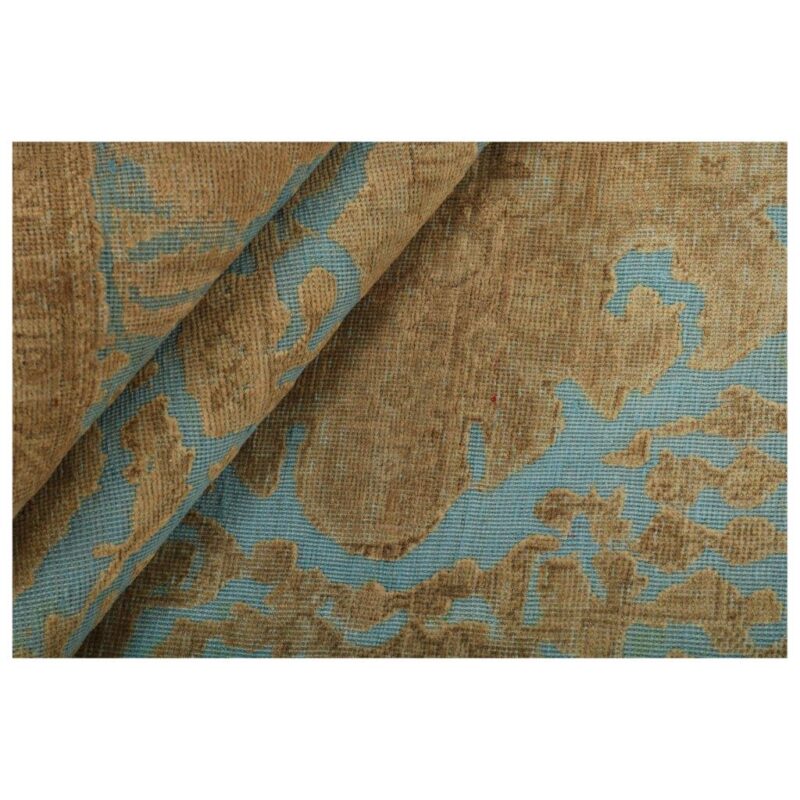 Five-and-a-half-meter hand-woven carpet, vintage design, code b543640