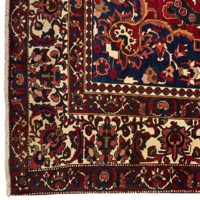 Old hand-woven nine and a half meter Persian carpet code 705087