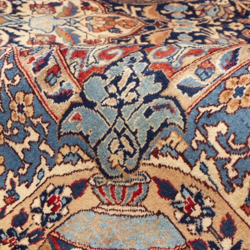 Old hand-woven carpet, 11 meters long, Persian code 187315