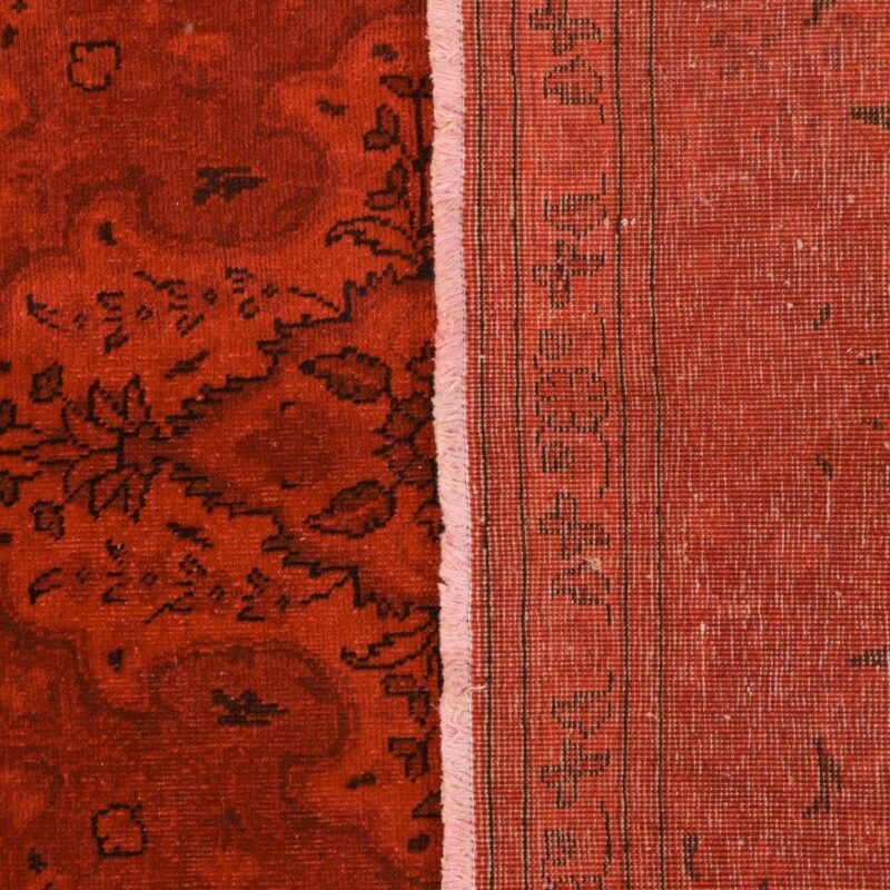 Nine-meter hand-woven carpet, vintage model, code 1405155