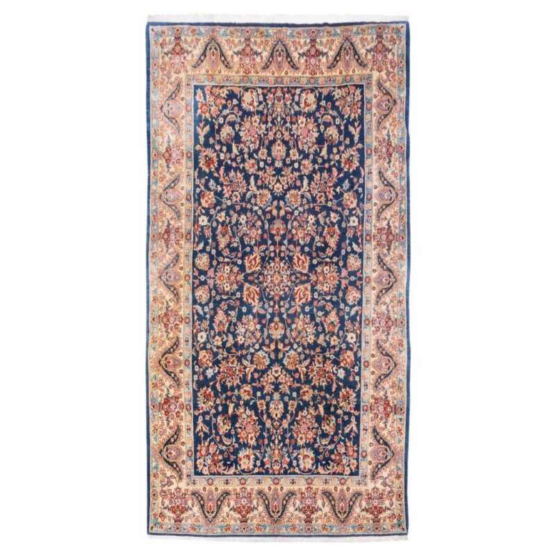 Old seven-meter hand-woven carpet of Persian code 102467