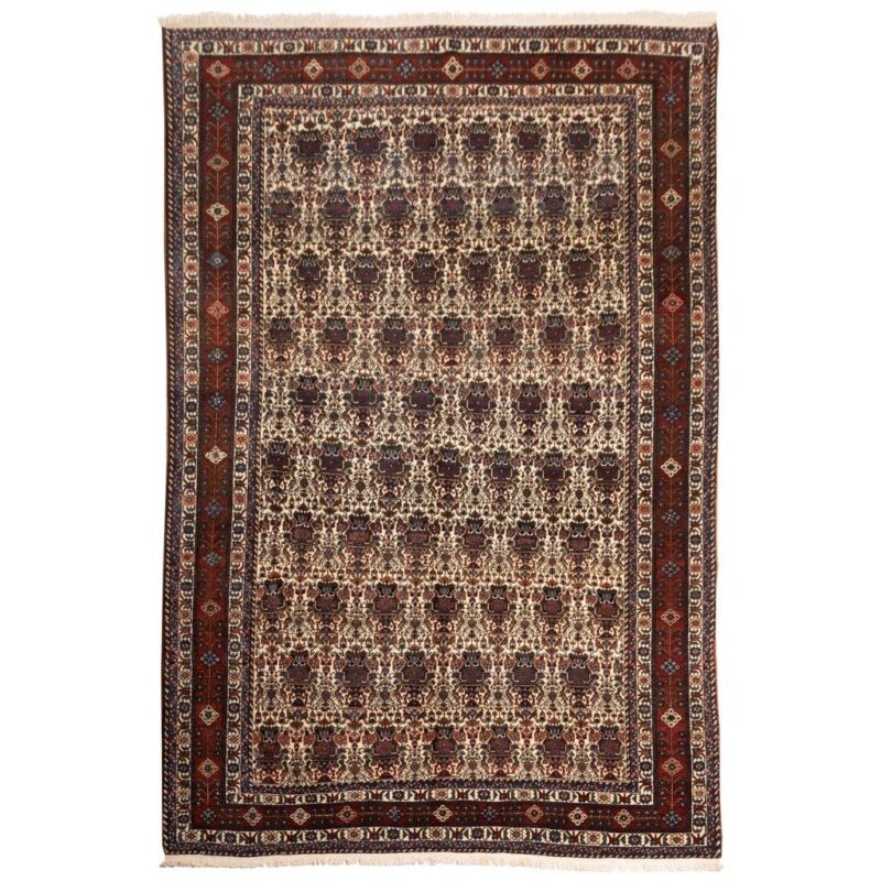 Old hand-woven five and a half meter Si Persian carpet, code 127026