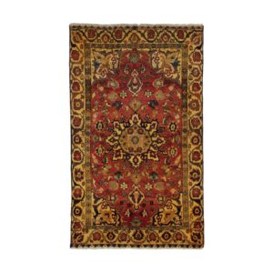 Old three-meter hand-woven carpet, Aroon design, antique model, code 1031