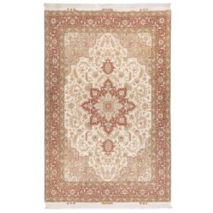Old six-meter hand-woven carpet from Si Persia, code 183103