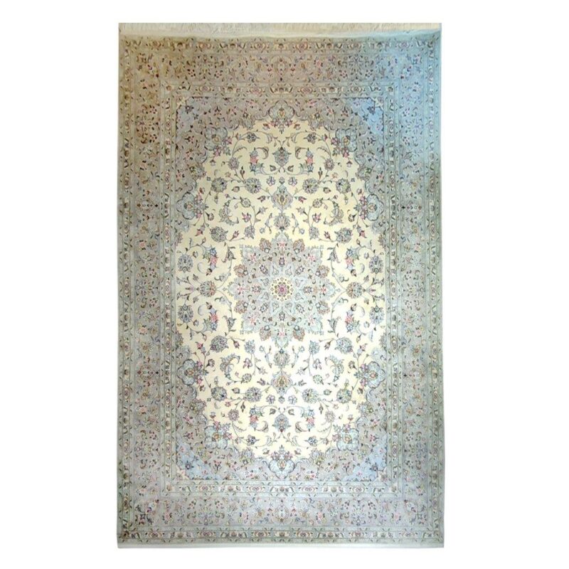 Nine-meter old hand-woven carpet, Kashan design, model AA