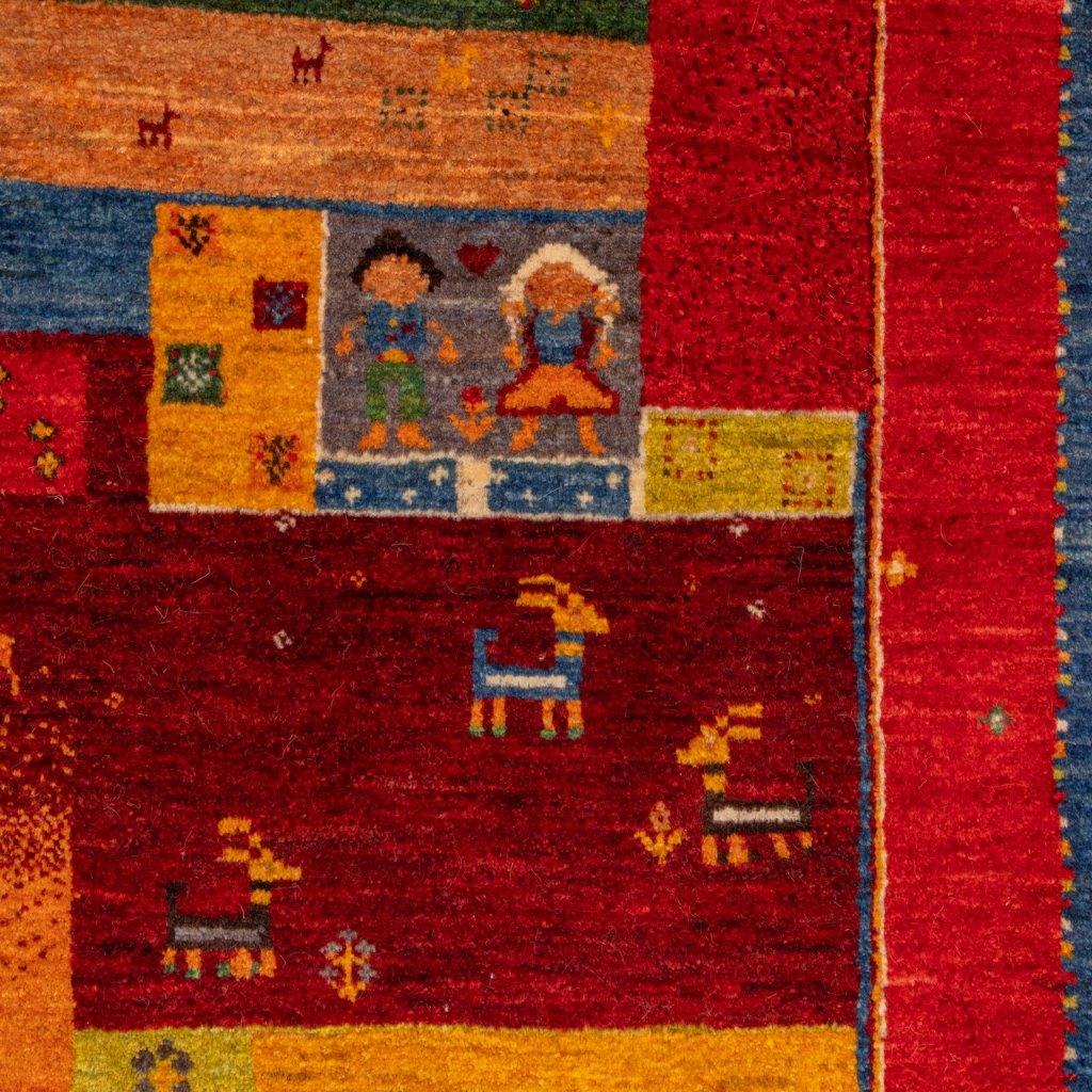 Persian four-meter hand-woven gabba code 122074