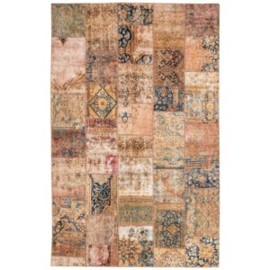 Collage of six and a half meter handmade rugs from Si Persia, code 813007