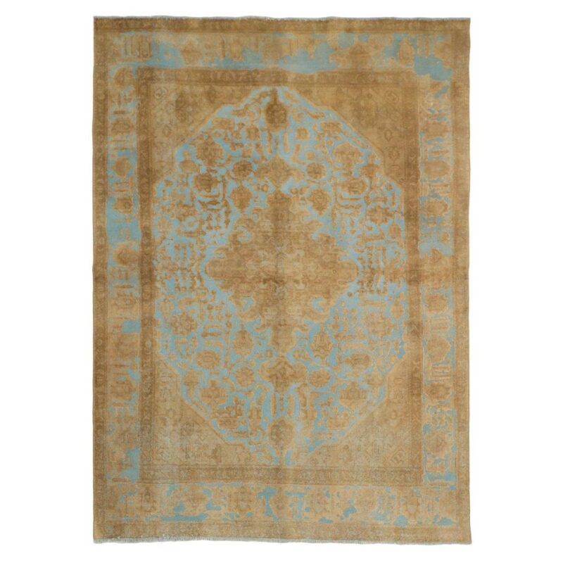 Five-and-a-half-meter hand-woven carpet, vintage design, code b543640