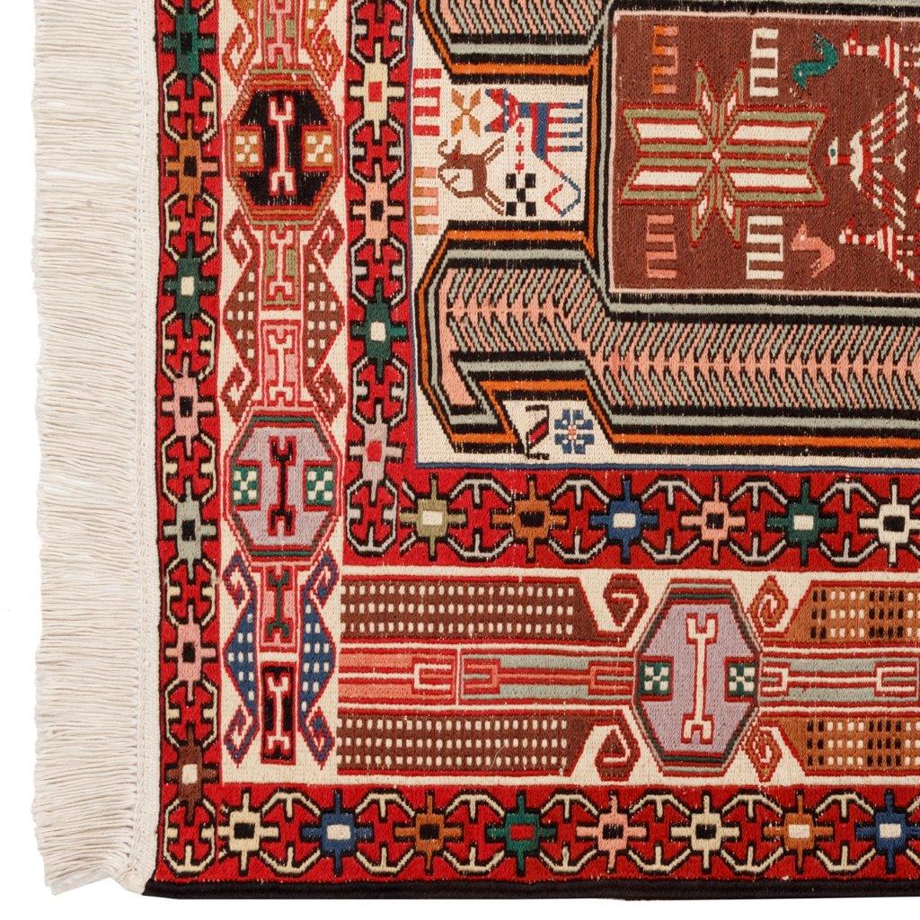 Persian side hand-woven rug, three meters long, code 156049