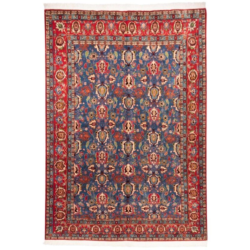 Old six-meter hand-woven carpet from Si Persia, code 126006