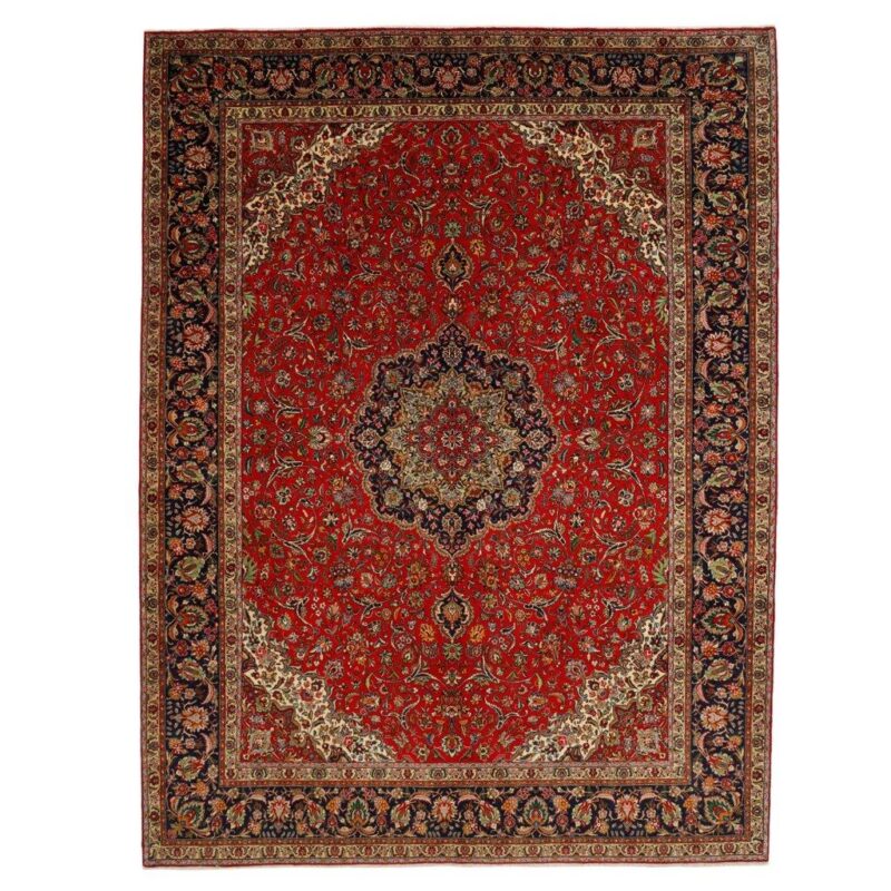 Old 12-meter hand-woven carpet, Tabriz model, code 574308