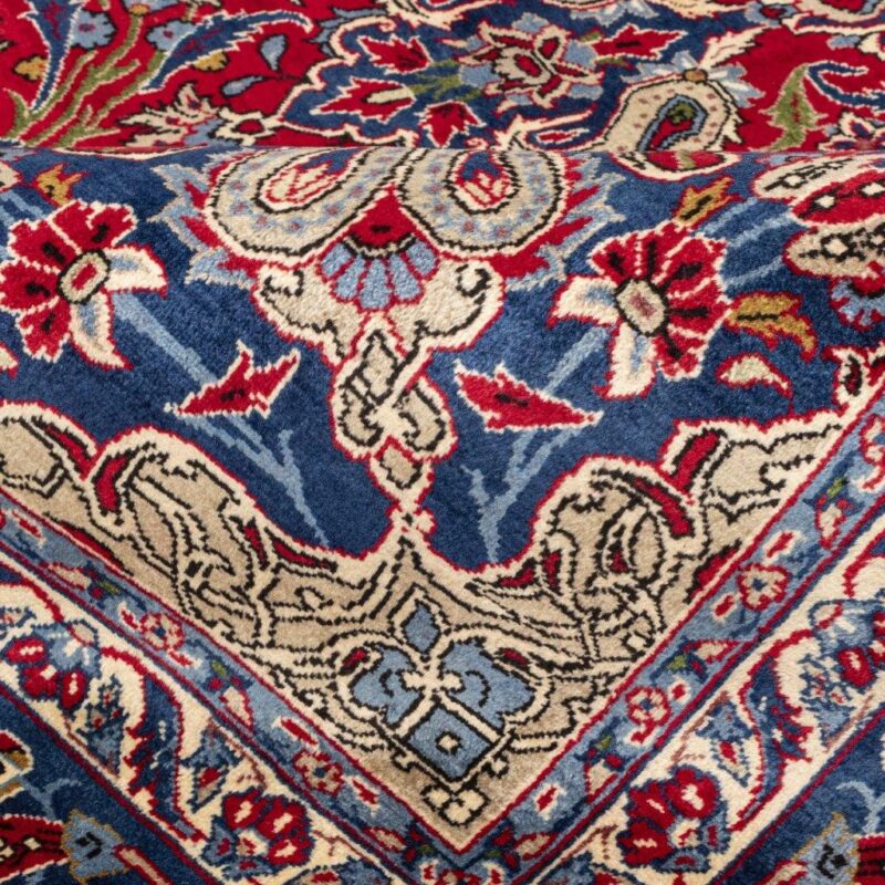 Nine and a half meter old handwoven carpet of Persian code 705082