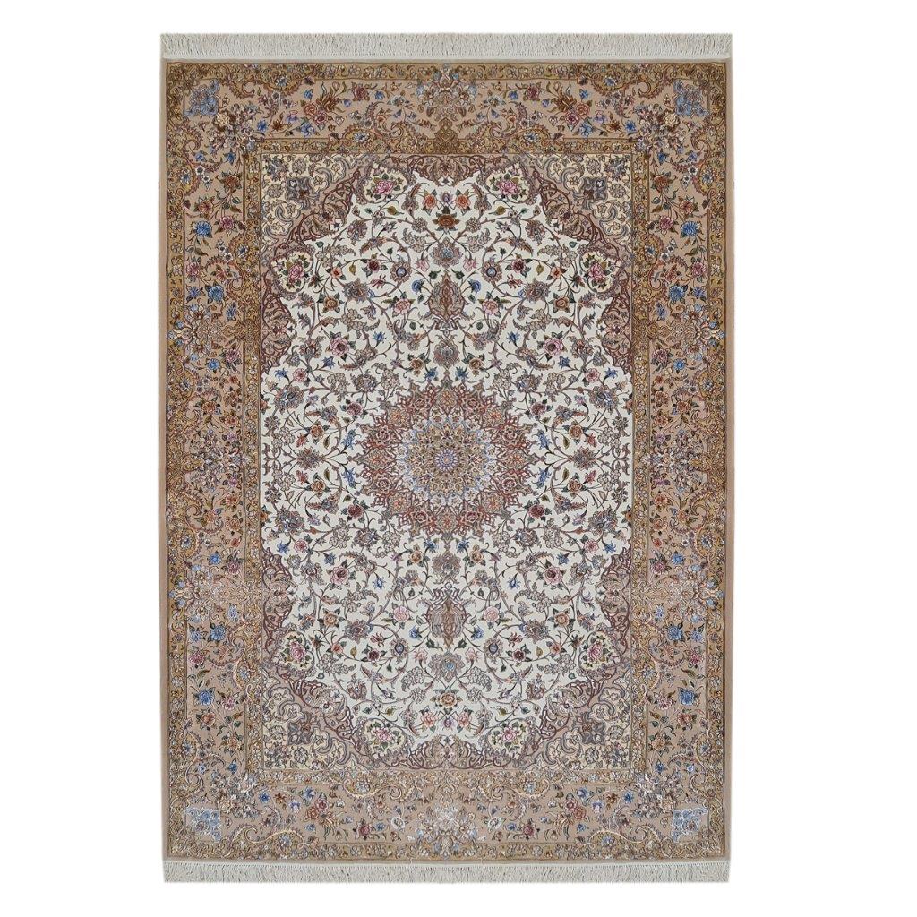 Six and a half meter hand-woven carpet, Isfahan model, code 1267