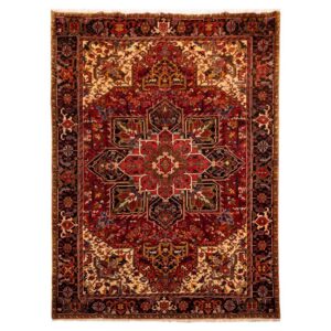 Old hand-woven carpet, eight and a half meters long, Persian code 156147