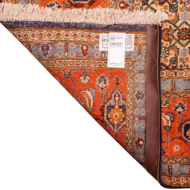 Old hand-woven carpet, eleven and a half meters long, Persian code 102431