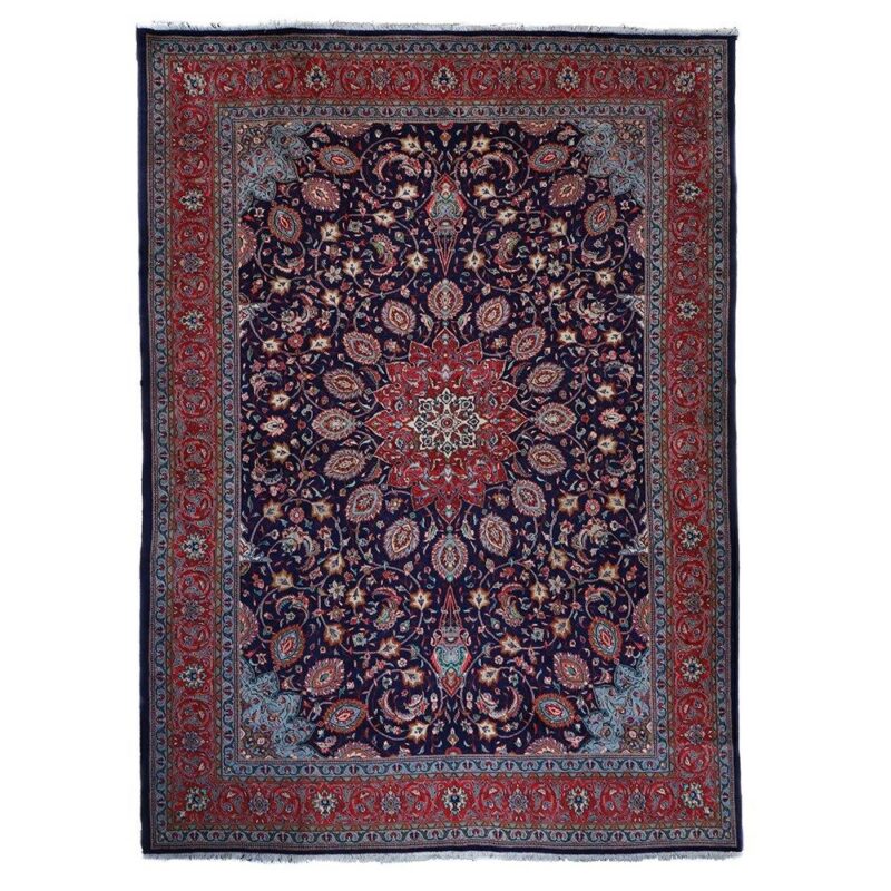 Old twelve-meter hand-woven carpet, designed by Sheikh Safi, code 4102243